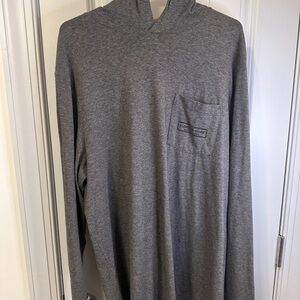 Vineyard Vines Heather Gray Hooded Tee
